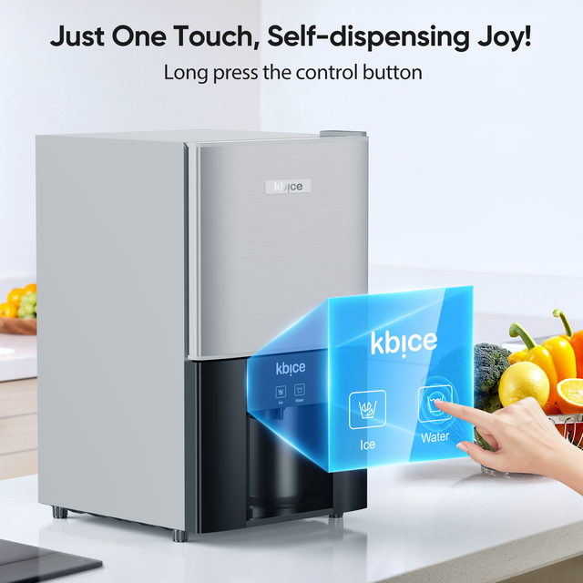 KBICE 2 in 1 Ice & Water Dispenser Countertop