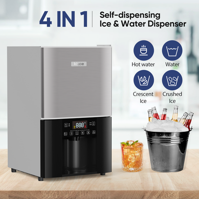 KBICE 4 in 1 Ice & Water Dispenser Countertop