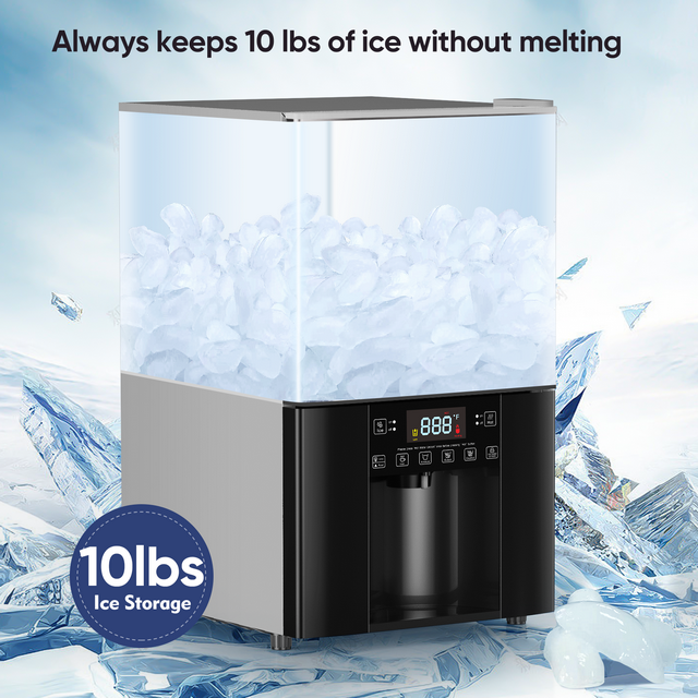 KBICE 4 in 1 Ice & Water Dispenser Countertop