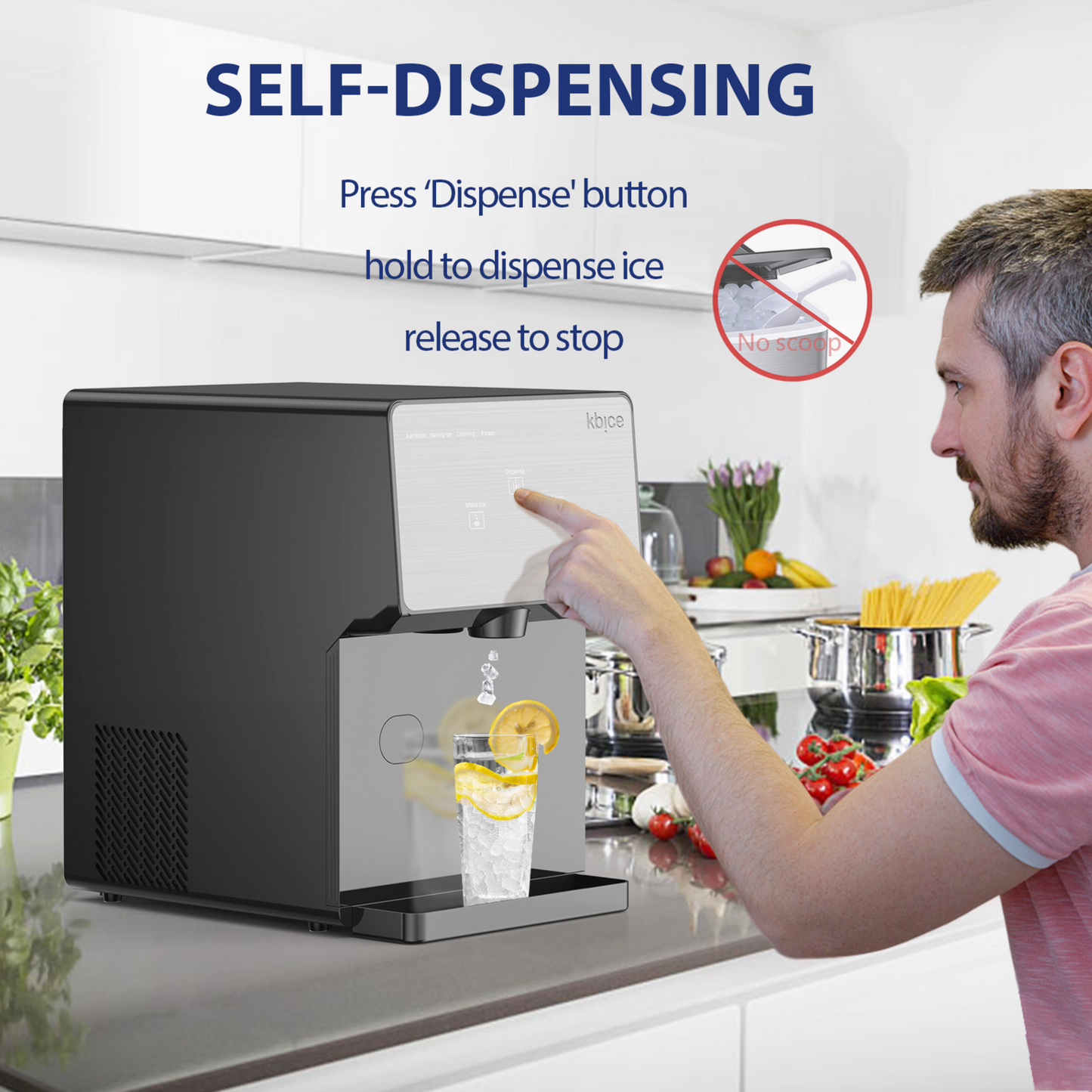 Breeze Self-dispensing Nugget Ice Maker