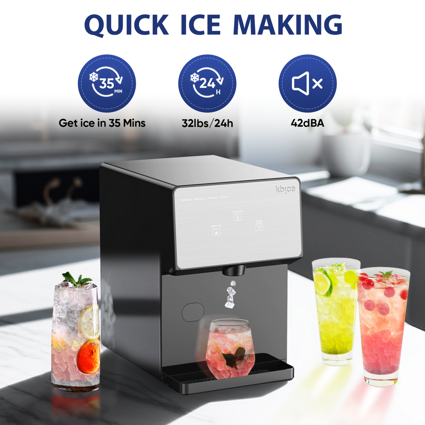 Breeze Self-dispensing Nugget Ice Maker