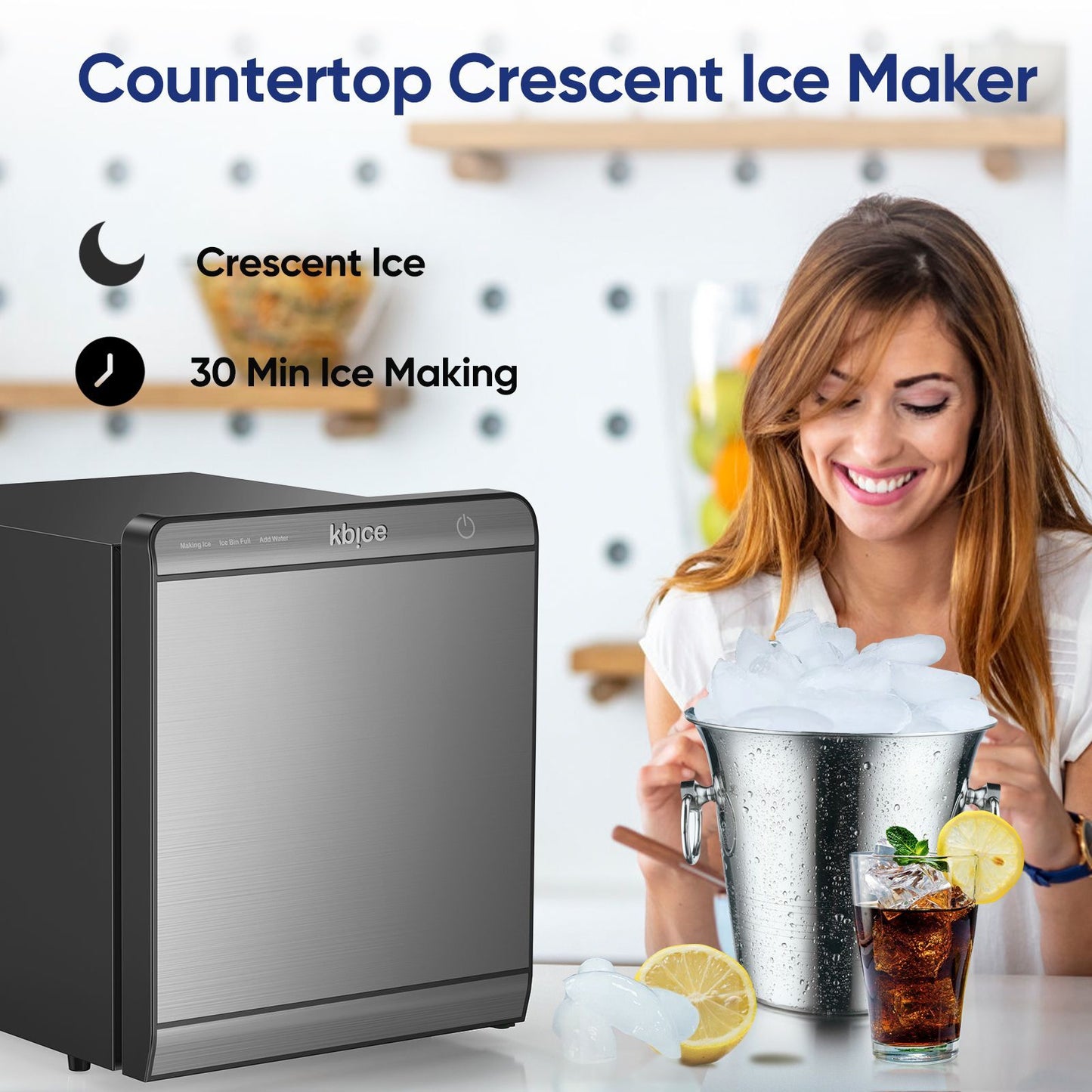 KBICE Crescent Ice Maker